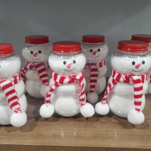 Snowman Bath Bomb Dust | Snow Bath Dust - Picture 5 of 6